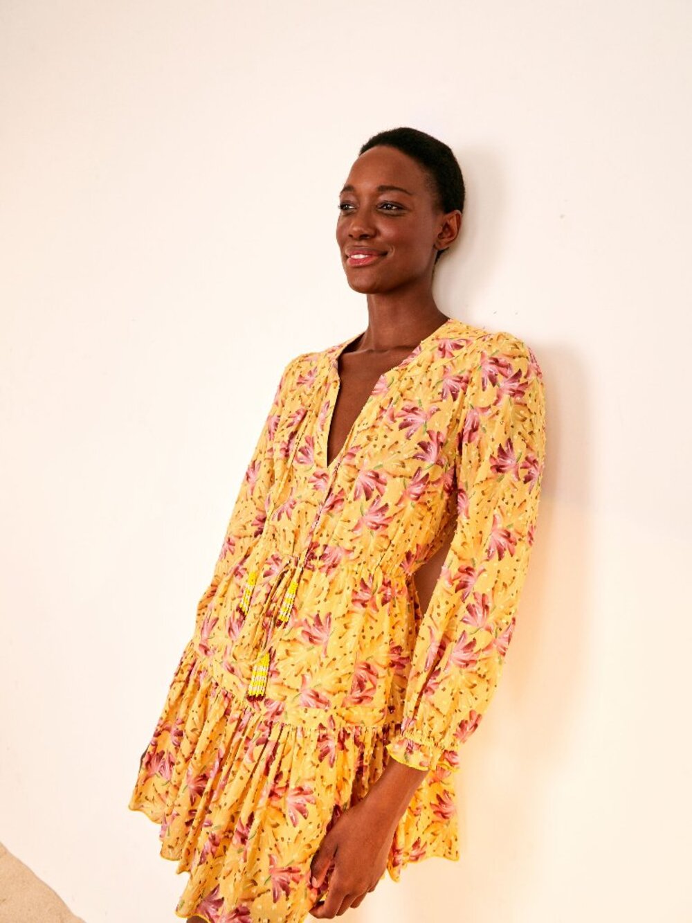 BANANA SUNSHINE MINI DRESS